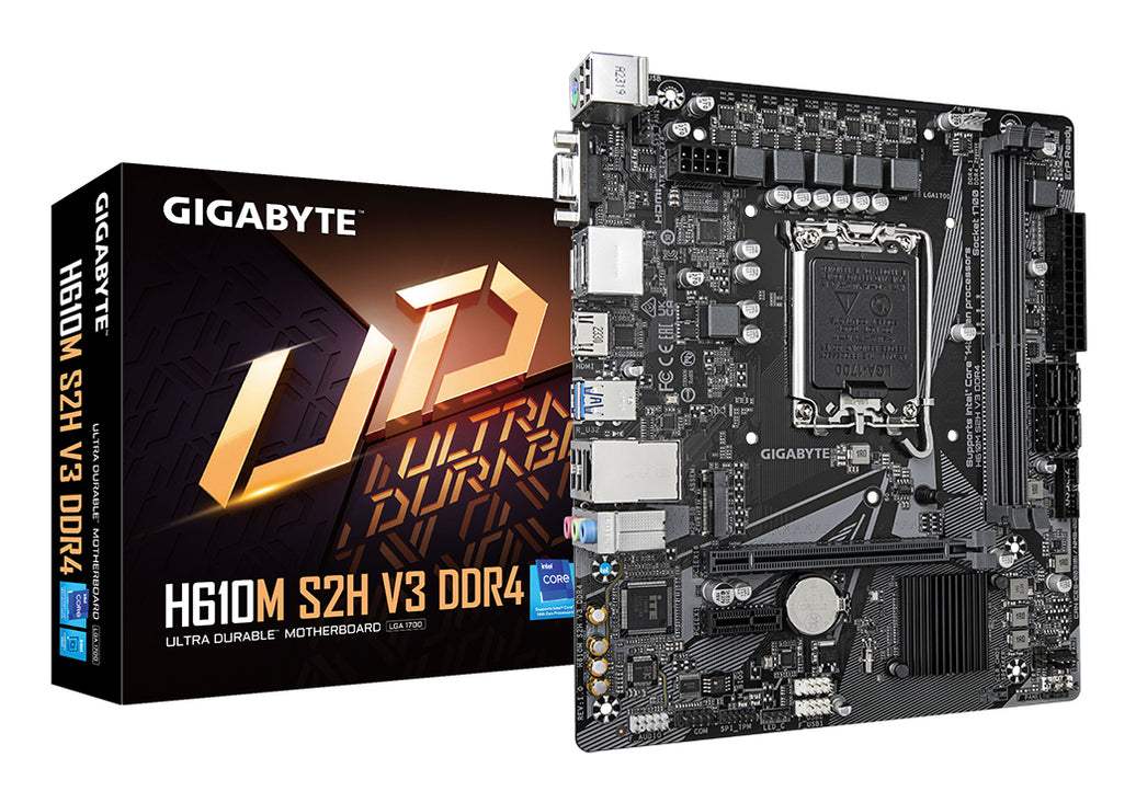 GIGABYTE 1700 H610M S2H V3 D4 M-ATX