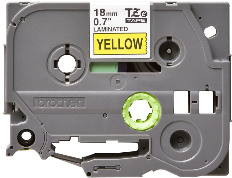 Brother P-touch TZe-641 (18mm x 8m) Black On Yellow Lbl Tape