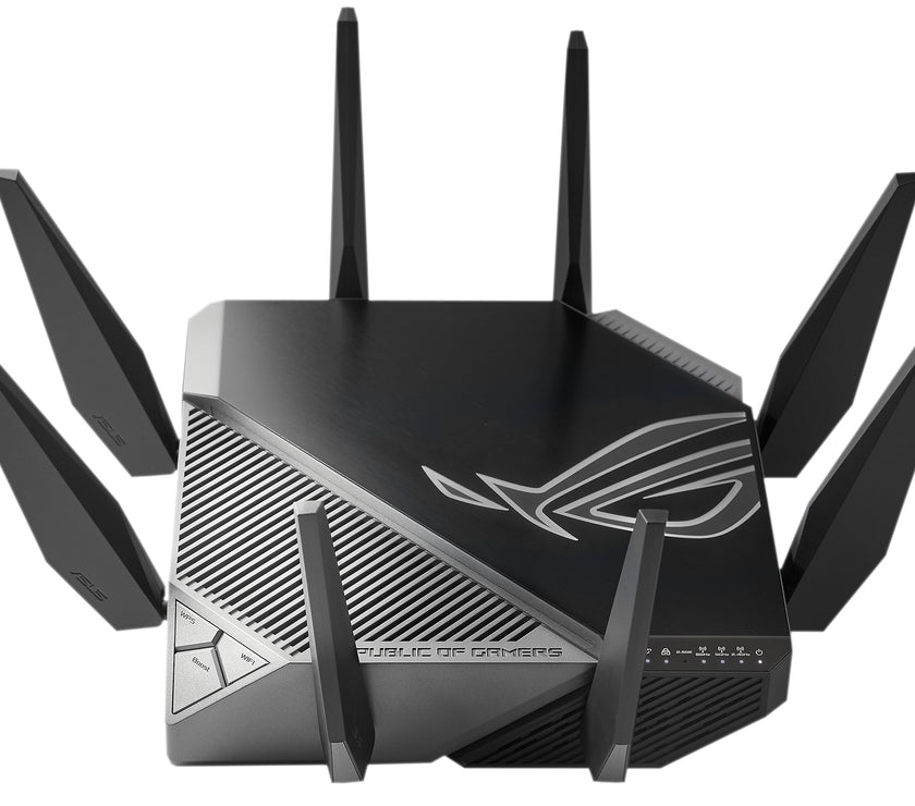 ASUS GT-AXE11000 wireless router Gigabit Ethernet Tri-band (2.4 GHz / 5 GHz / 6 GHz) Black