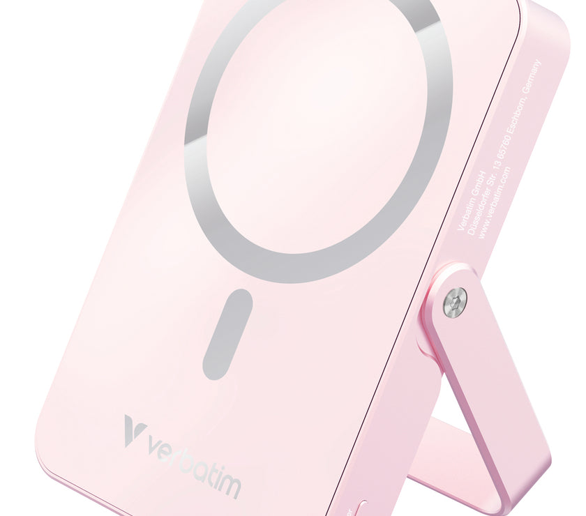 Verbatim Charge Go MagWless 10000 St Pnk