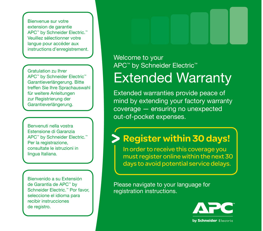 APC 3 Yr Warranty Extension new product