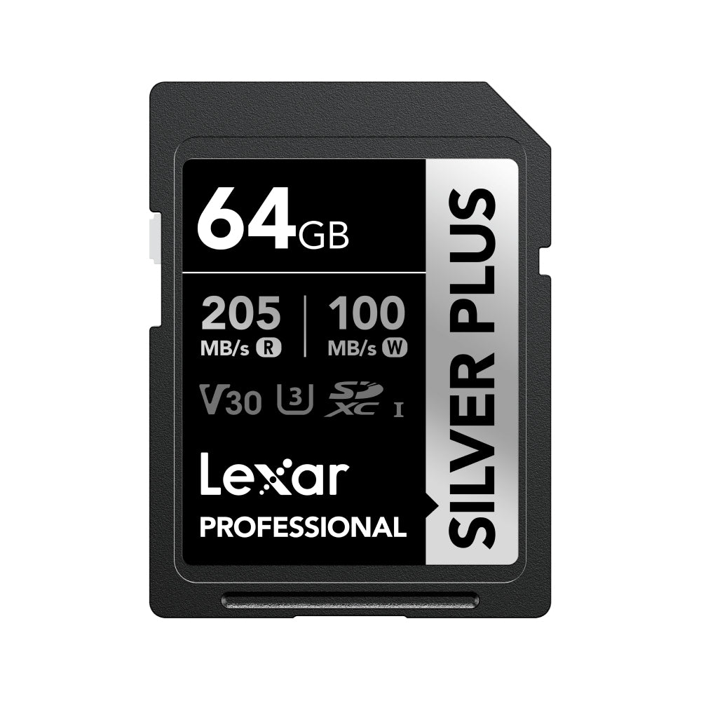 Lexar SILVER PLUS 64GB SD Card