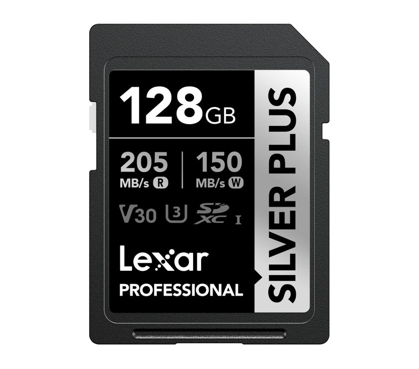 Lexar SILVER PLUS 128GB SD Card