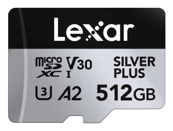 Lexar TF SILVER PLUS 512GB SD Card