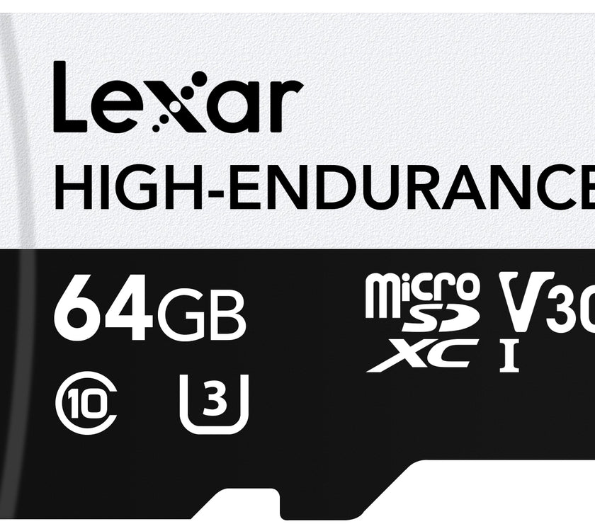 Lexar High Endurance MicroSD 64GB