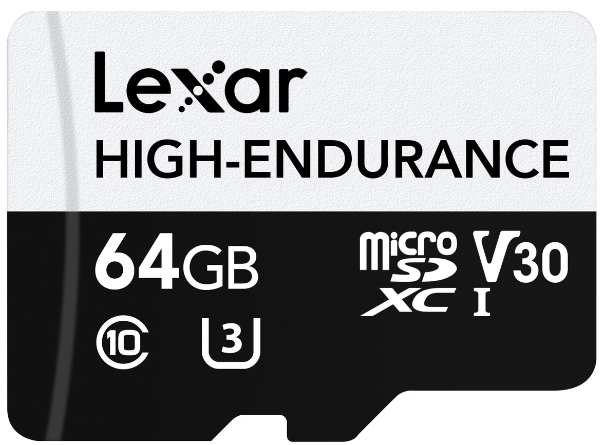 Lexar High Endurance MicroSD 64GB