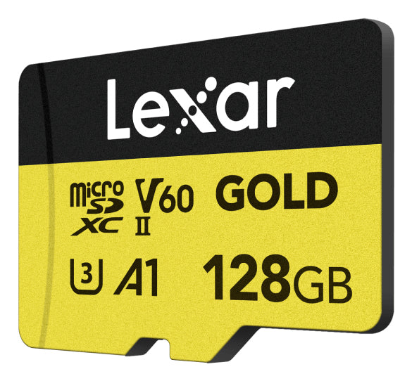 Lexar GOLD MicroSD Card 128GB