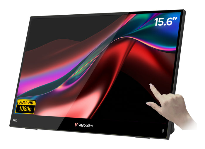 Verbatim Portable 15.6" FHD Touch LIGHT
